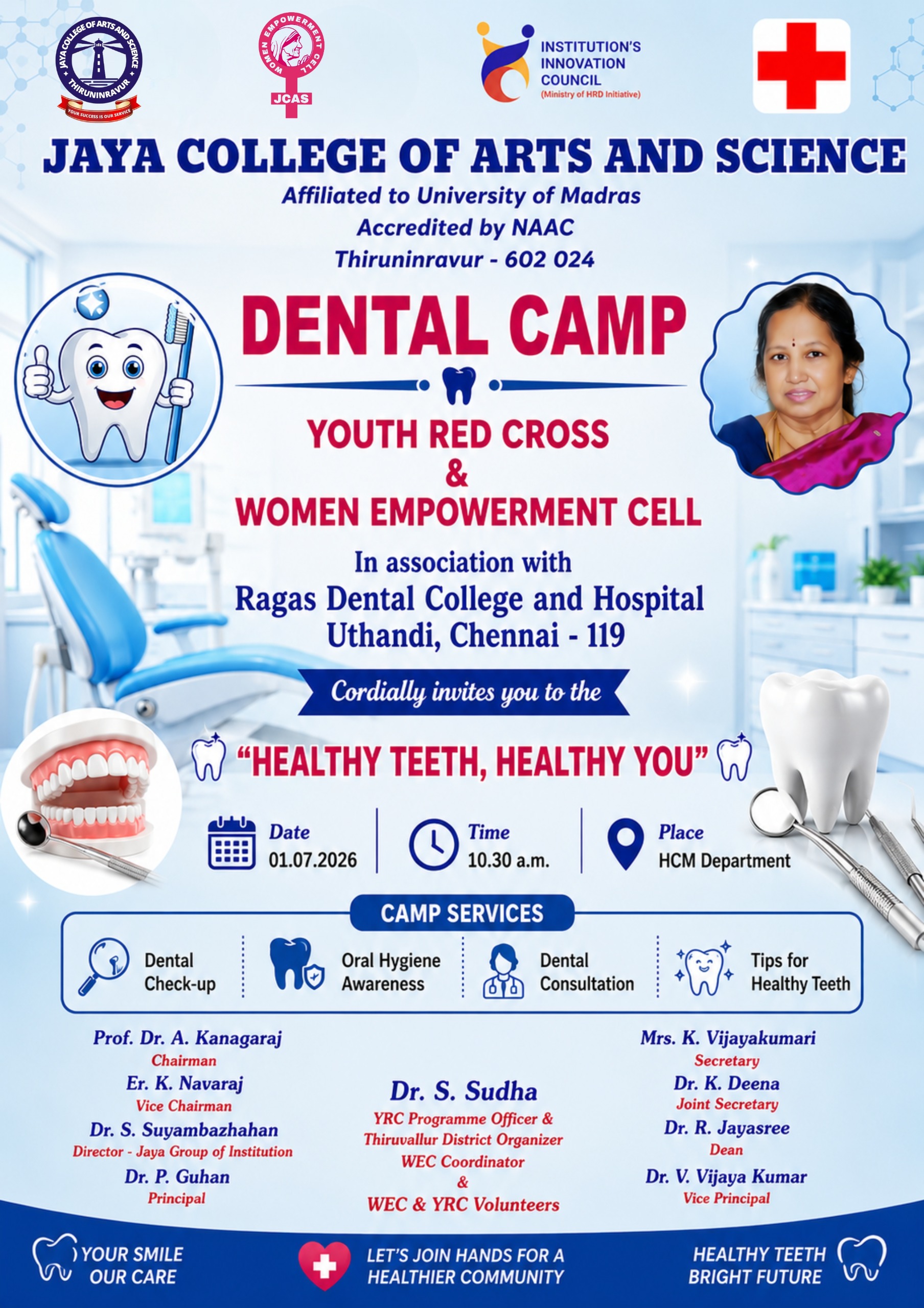 Dental Camp Flyer